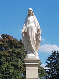 Postavljen kip Bezgrešne kao temelj "Oaze Bezgrešne" u Molvama